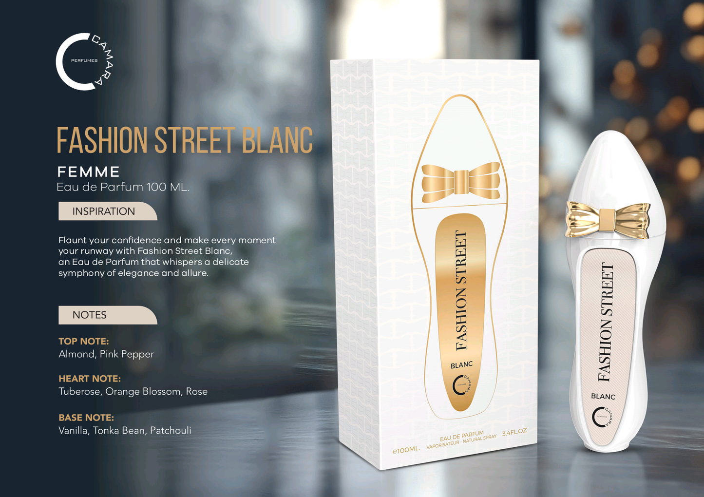 FASHION BLANC WOMAN BY CAMARA